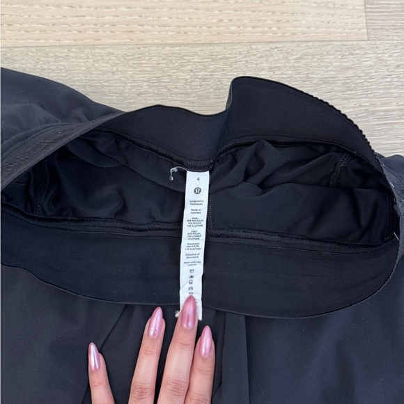 Lululemon Court Rival Black Skirt - Picture 3 of 5
